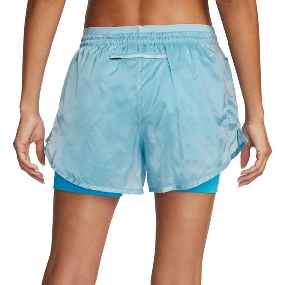 Nike Icon Clash Tempo Luxe Blue Running Shorts Women’s Small - Picture 2 of 11
